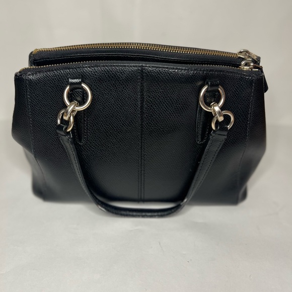 Coach Mini Christie Carryall • F36704 •Black Crossgrain Leather (No Strap) - Picture 10 of 16